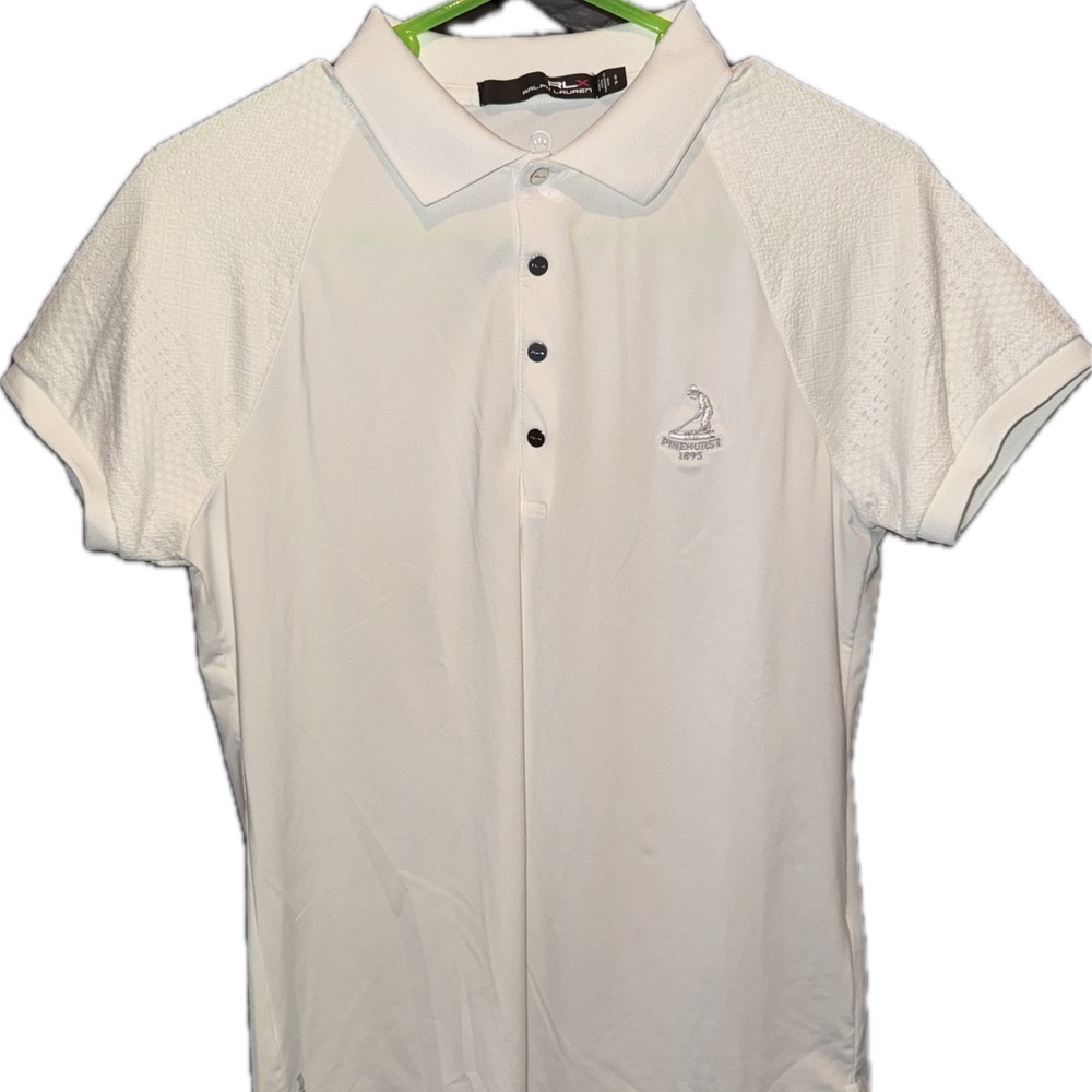 Pinehurst- Ralph Lauren Classic White Polo Shirt